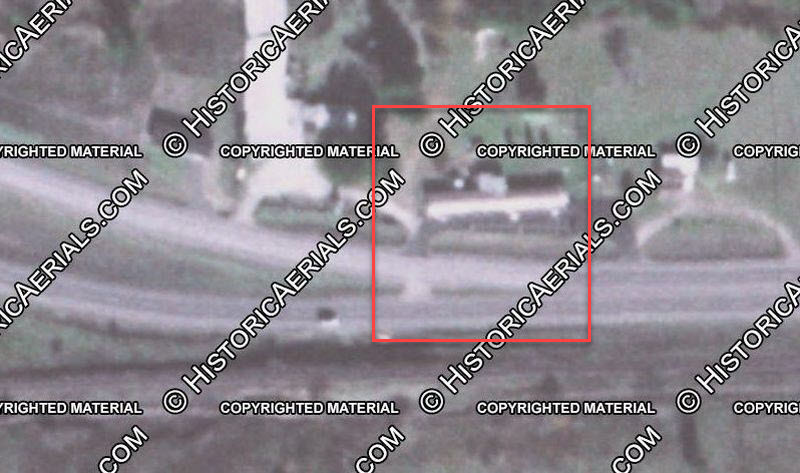 Tri-City Motel - 1980 Aerial (newer photo)